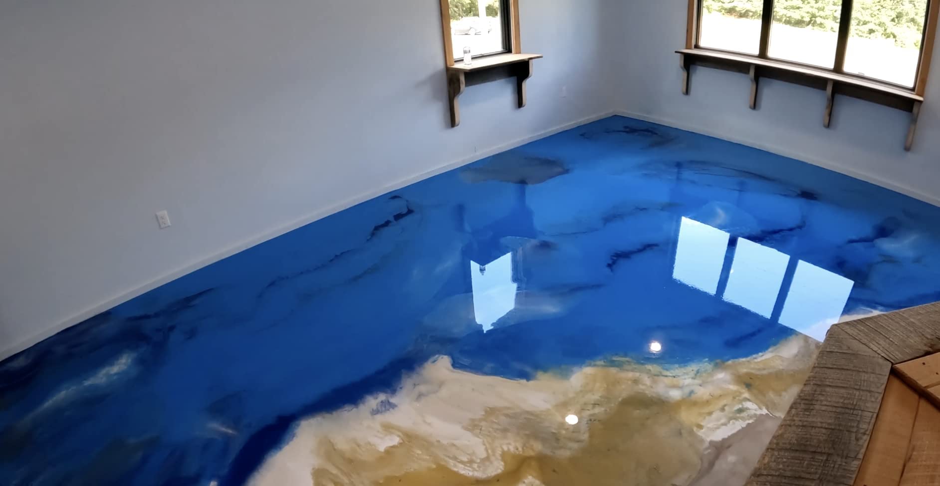 Amazon.com: Colored Epoxies Wide Paint/Epoxy Roller Bucket w